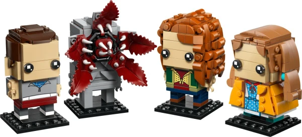 BrickHeadz 40879 Элевен, Макс, Демогоргон и Холли