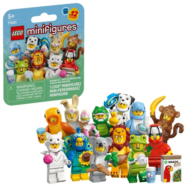 Minifigures 71051-12 Девочка в костюме попугая