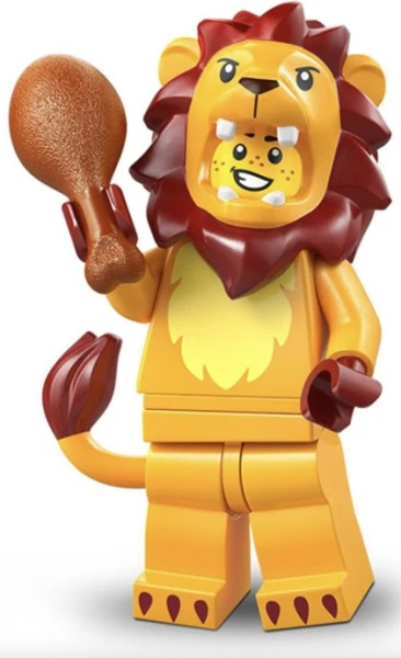 Minifigures 71051-11 Девочка в костюме льва