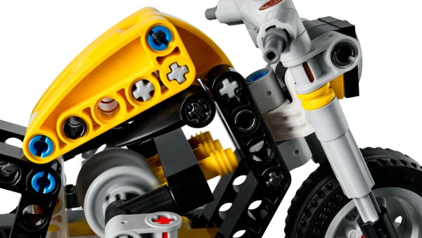 Technic 42225 Жёлтый мотоцикл