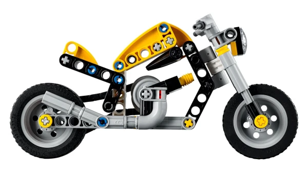 Technic 42225 Жёлтый мотоцикл