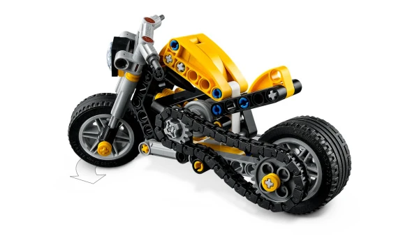 Technic 42225 Жёлтый мотоцикл