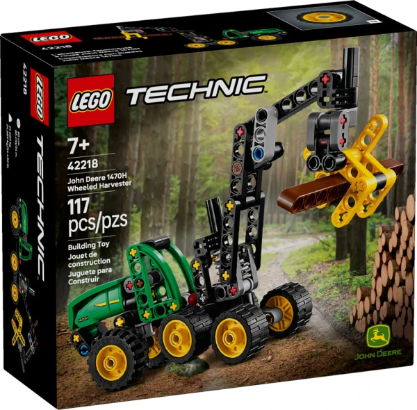 Technic 42218 John Deere 1470H Wheeled Harvester