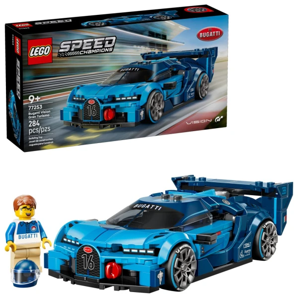 Speed Champions 77253 Bugatti Vision GT Hyper Sports Car