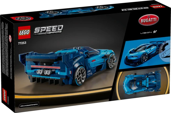 Speed Champions 77253 Bugatti Vision GT Hyper Sports Car