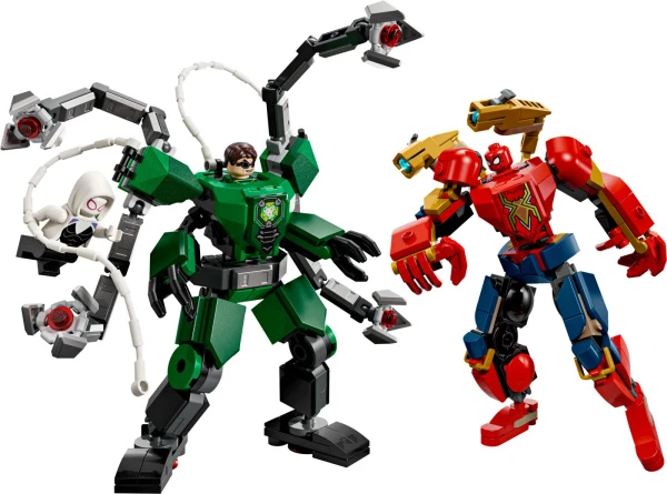 Marvel Super Heroes 76338 Боевой мех Человек-паук против Доктора Осьминога