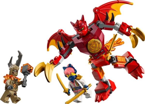 NINJAGO 71851 Боевой набор «Кай и его боевой мех»
