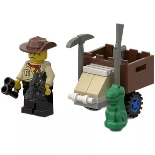 Adventurers 1278 Jones and Baby Tyranno