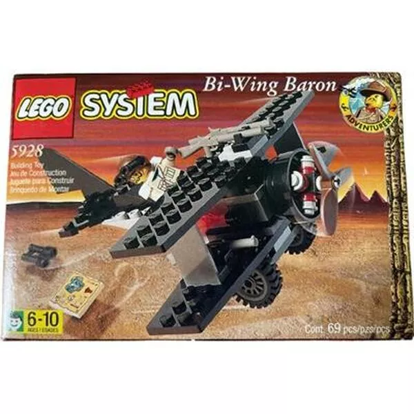 Adventurers 5928 Bi-Wing Baron