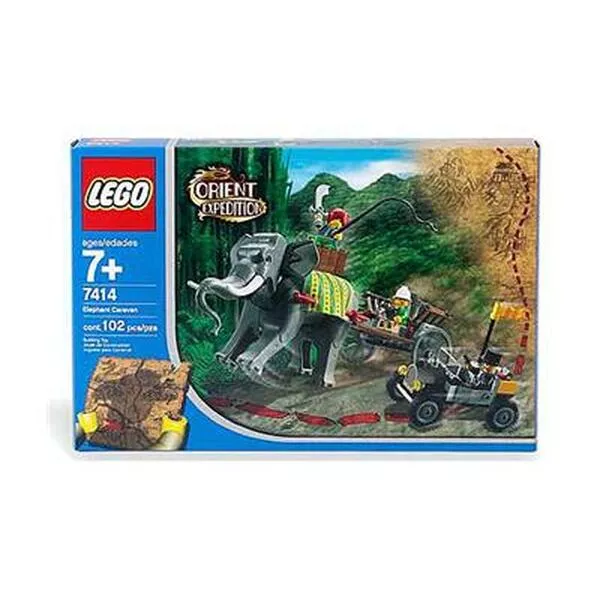 Adventurers 7414 Elephant Caravan
