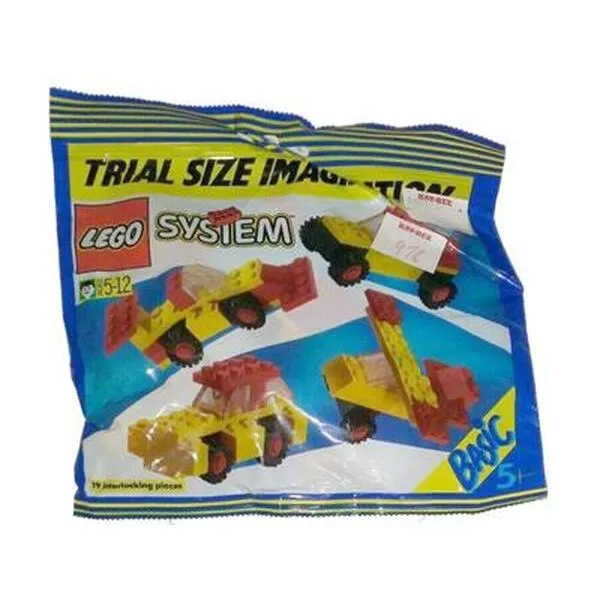 Basic 1606 Red and Yellow Car