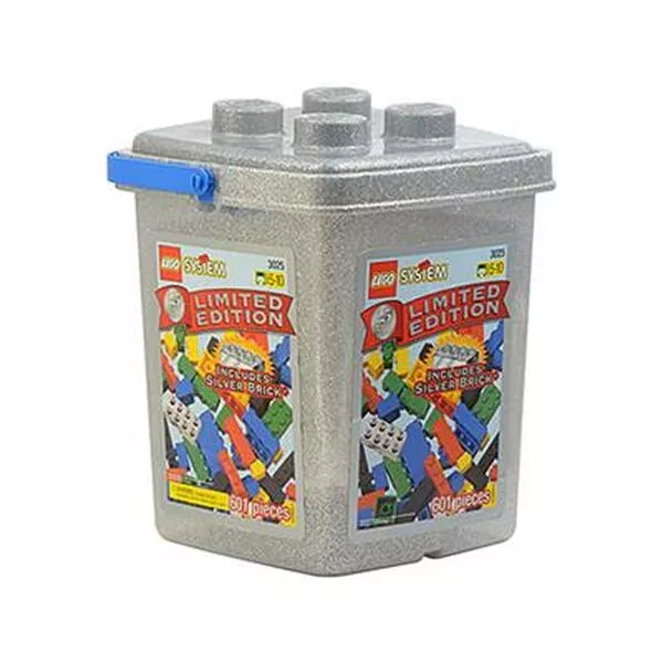 Basic 3025 Limited Edition Silver Brick Bucket (Фото 2)