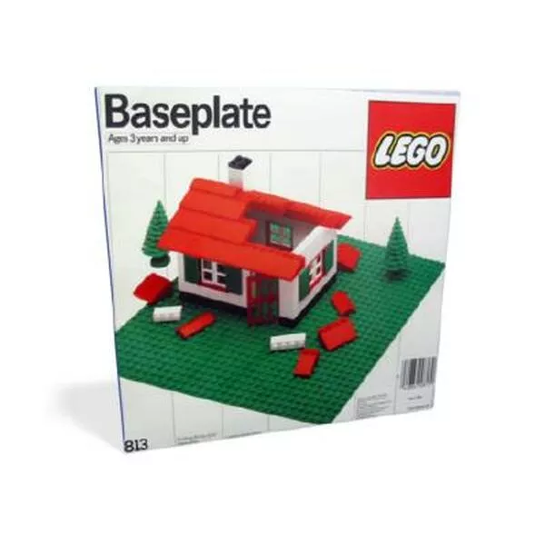 Basic 813 Baseplate, Green