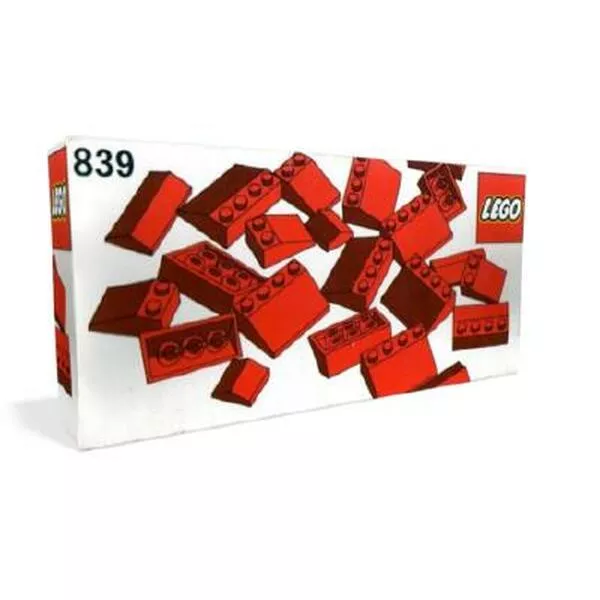 Basic 830 Red Bricks Parts Pack