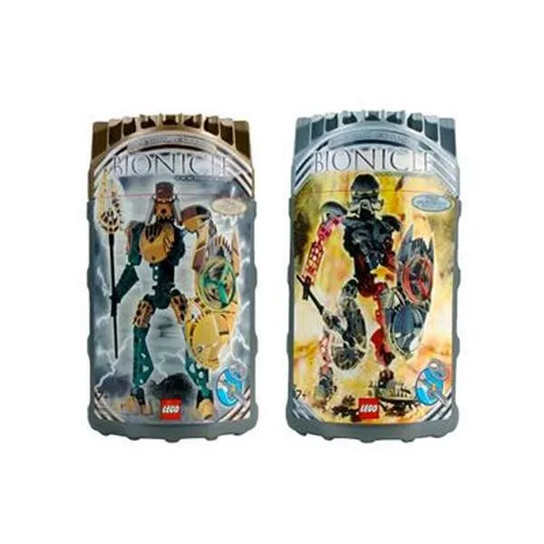 BIONICLE 65764 Bionicle Gold & Platinum Toa+ Spinners