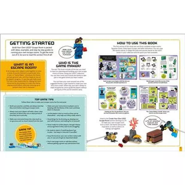 Books 5007766 Build Your Own LEGO Escape Room