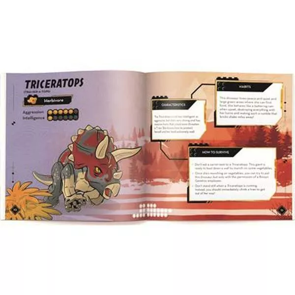 Books 5007898 Jurassic World Activity Landscape Box (Фото 5)