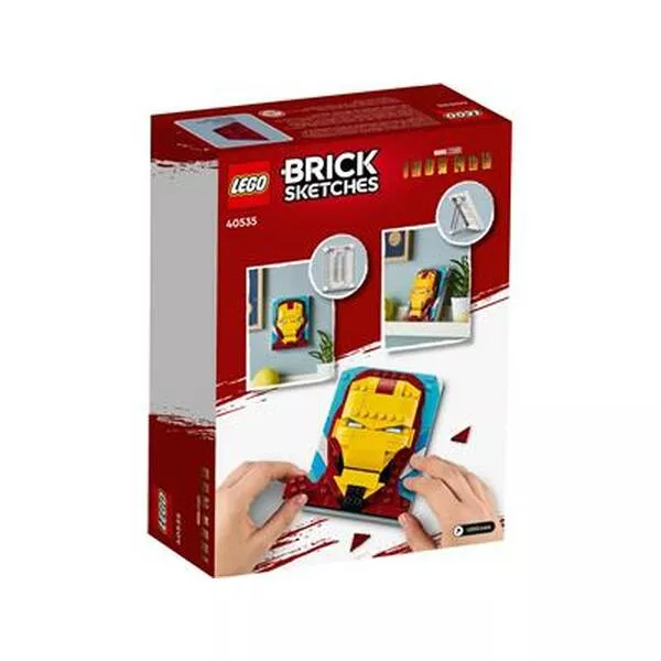 Brick Sketches 40535 Iron Man (Фото 2)