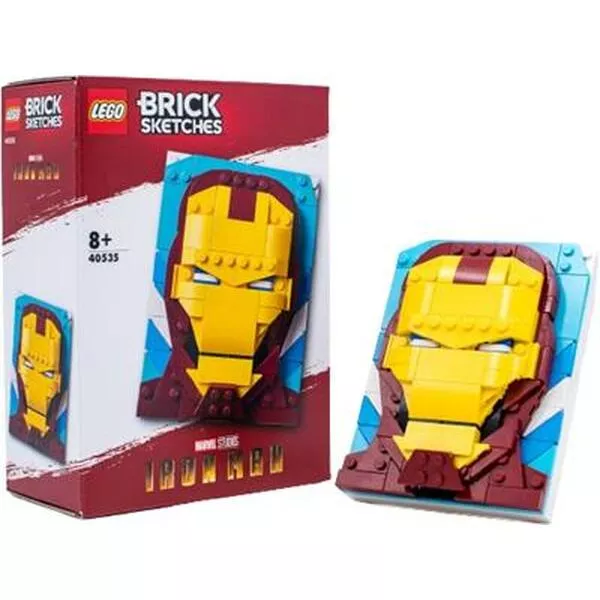 Brick Sketches 40535 Iron Man (Фото 4)