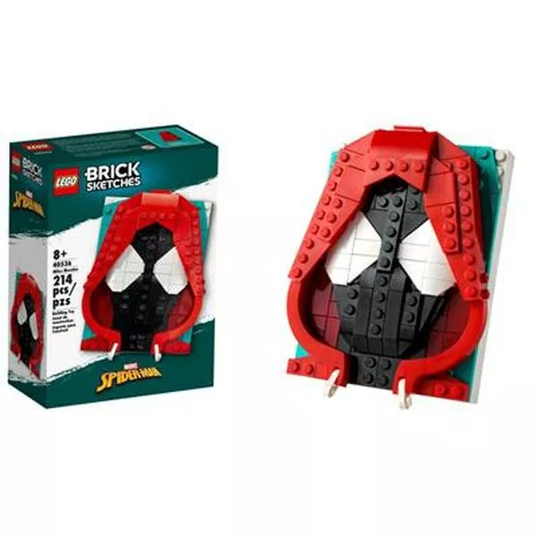 Brick Sketches 40536 Miles Morales (Фото 4)
