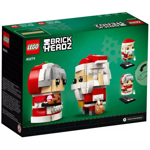BrickHeadz 40274 Семья Деда Мороза (Фото 2)