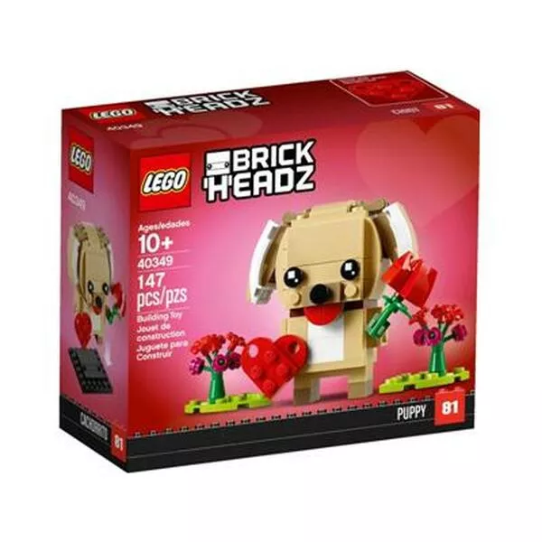BrickHeadz 40349 Щенок на День св. Валентина