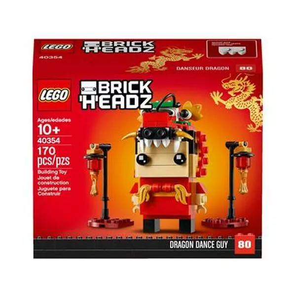 BrickHeadz 40354 Танец дракона (Фото 3)