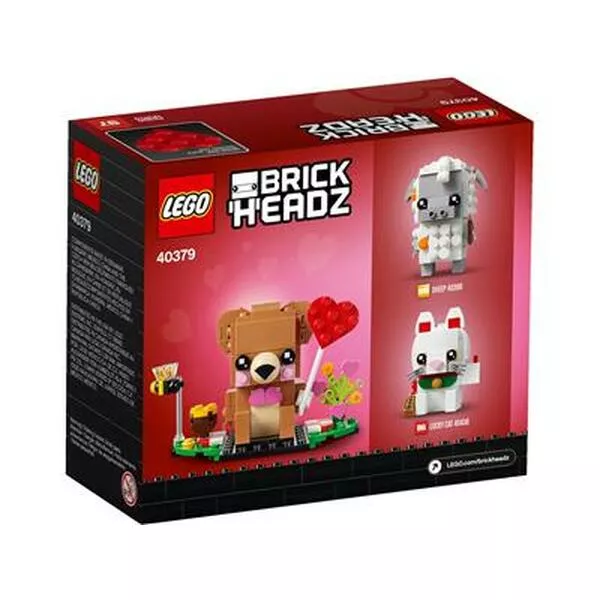 BrickHeadz 40379 Мишка на День св. Валентина (Фото 2)