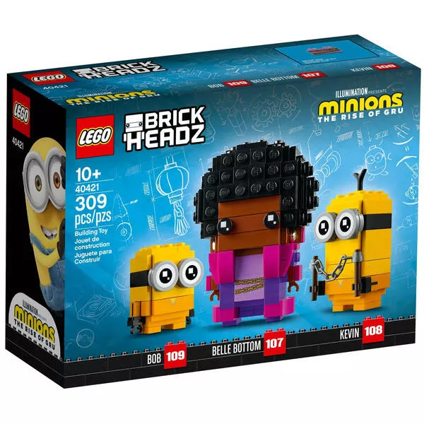 BrickHeadz 40421 Миньоны: Белботтом, Кевин и Боб
