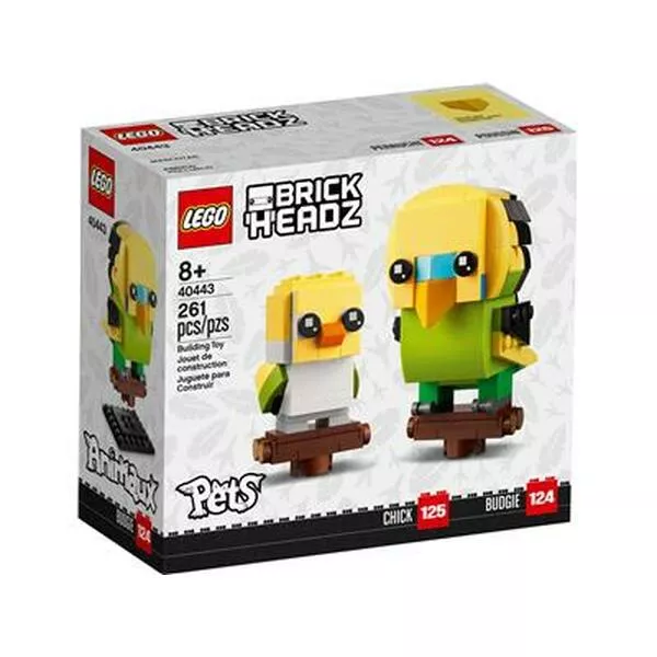 BrickHeadz 40443 Волнистый попугайчик