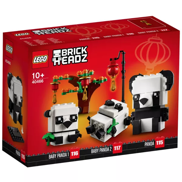 BrickHeadz 40466 Панды на китайский Новый год