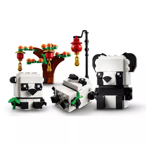 BrickHeadz 40466 Панды на китайский Новый год (Фото 4)