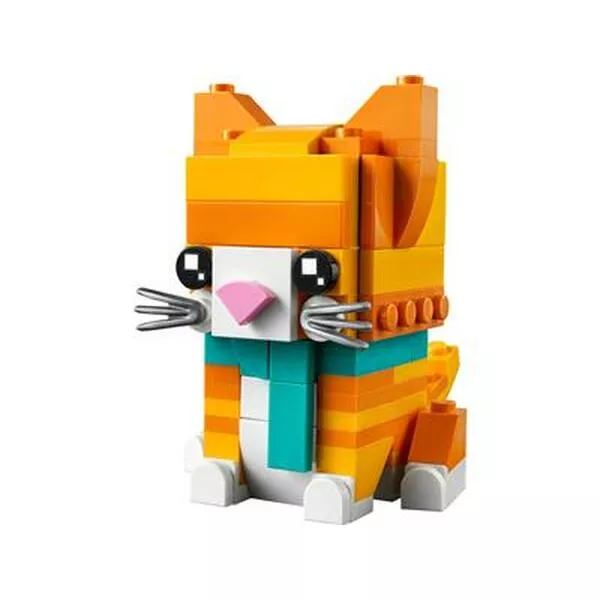 BrickHeadz 40480 Рыжий кот (Фото 4)