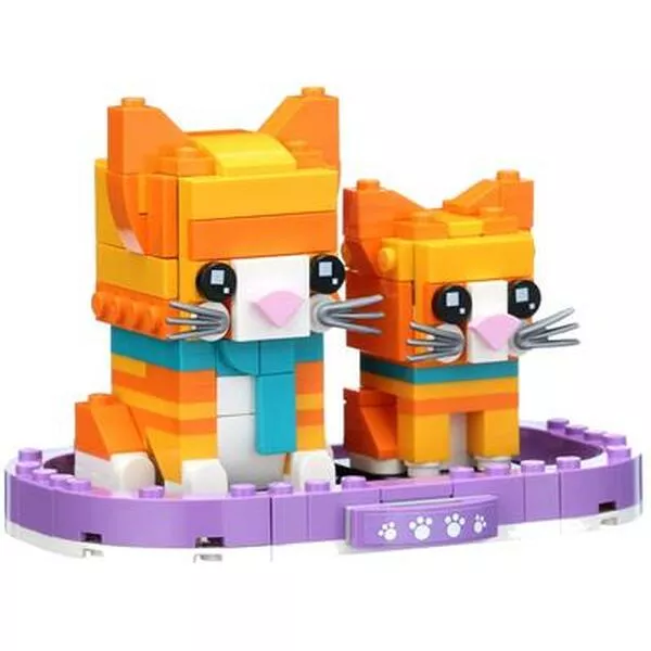 BrickHeadz 40480 Рыжий кот (Фото 3)