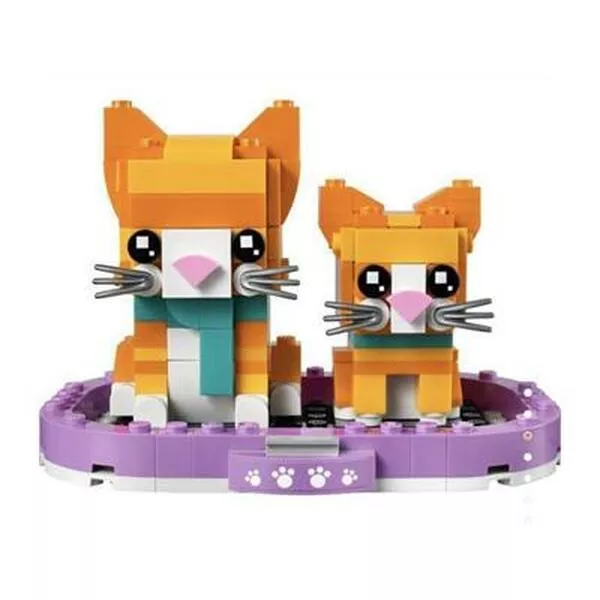 BrickHeadz 40480 Рыжий кот (Фото 5)