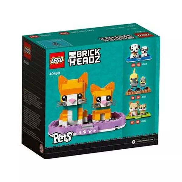 BrickHeadz 40480 Рыжий кот (Фото 2)