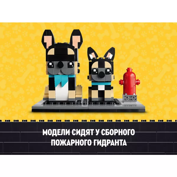 BrickHeadz 40544 Французский бульдог (Фото 11)