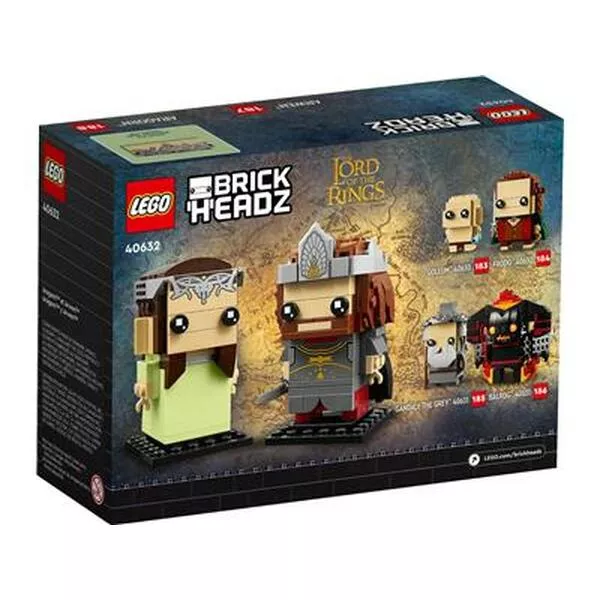 BrickHeadz 40632 Aragorn and Arwen (Фото 3)