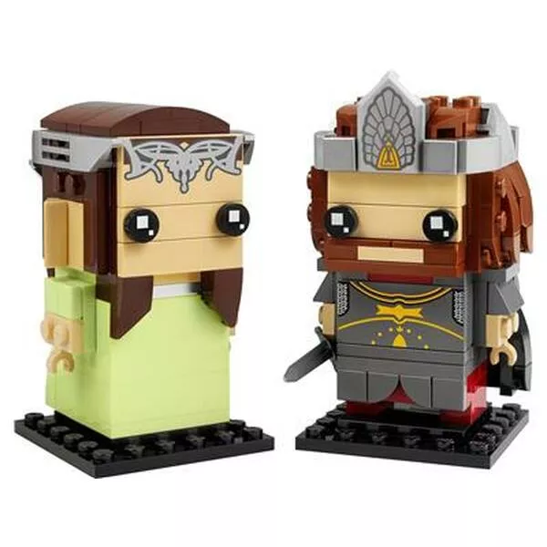 BrickHeadz 40632 Aragorn and Arwen (Фото 6)