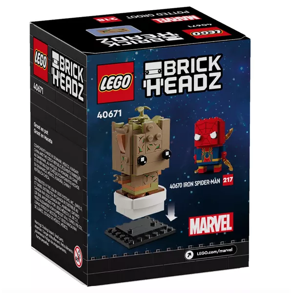 BrickHeadz 40671 Грут в горшке (Фото 2)