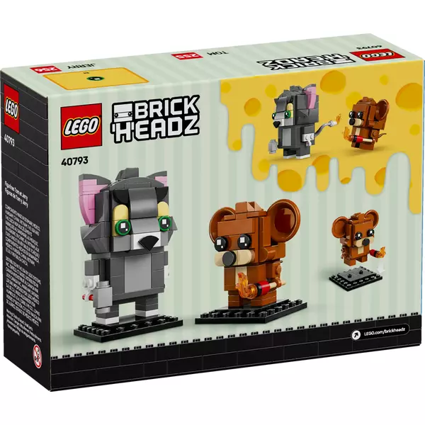 BrickHeadz 40793 Фигурки Тома и Джерри (Фото 2)