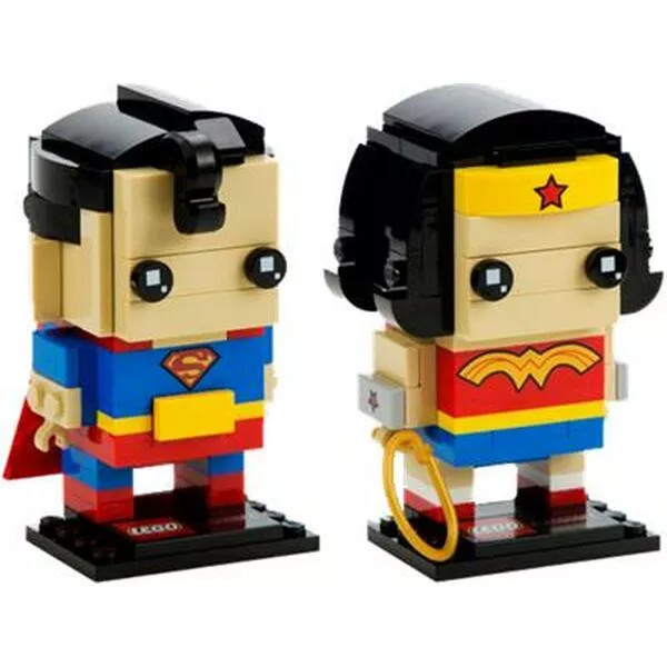 BrickHeadz 41490 San Diego Comic-Con Superman & Wonder Woman (Фото 3)