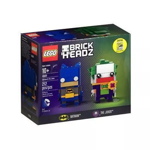 BrickHeadz 41491 San Diego Comic-Con Batman & The Joker