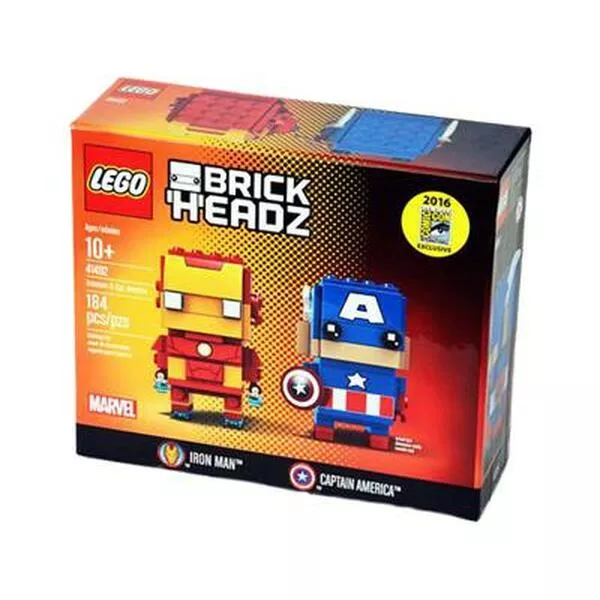 BrickHeadz 41492 San Diego Comic-Con Iron Man & Captain America