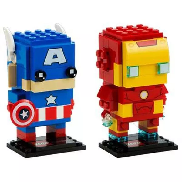 BrickHeadz 41492 San Diego Comic-Con Iron Man & Captain America (Фото 3)