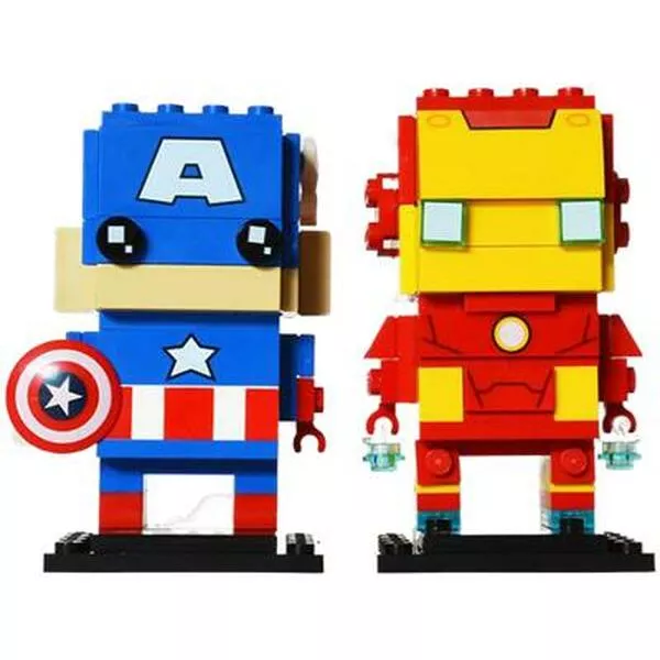 BrickHeadz 41492 San Diego Comic-Con Iron Man & Captain America (Фото 2)