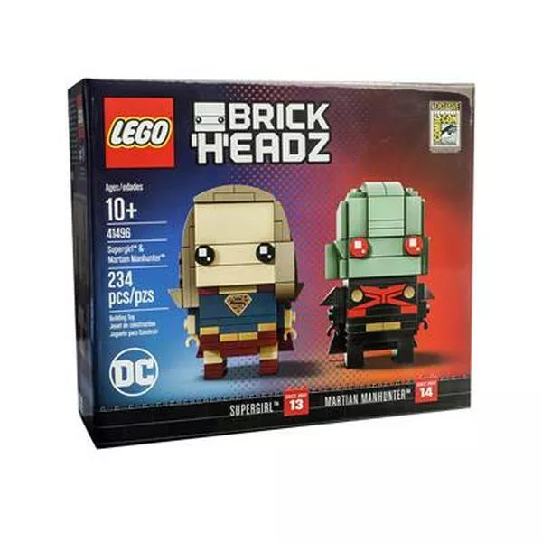 BrickHeadz 41496 San Diego Comic-Con Supergirl & Martian Manhunter