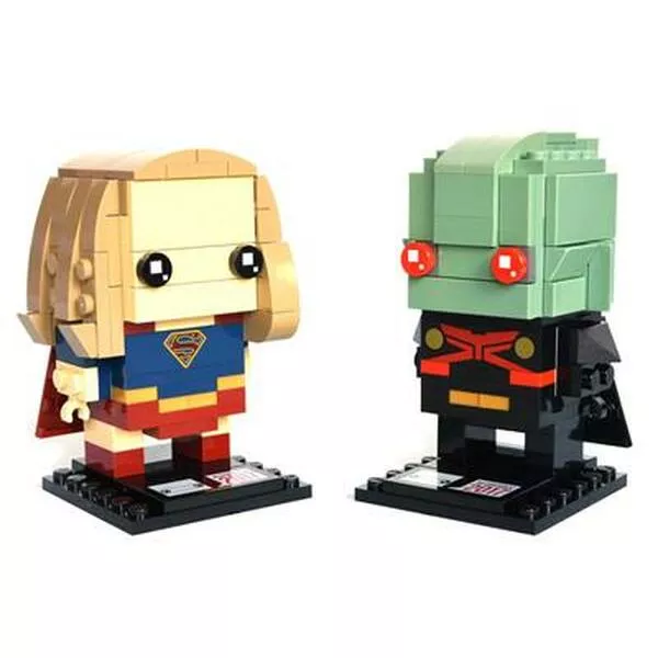 BrickHeadz 41496 San Diego Comic-Con Supergirl & Martian Manhunter (Фото 4)
