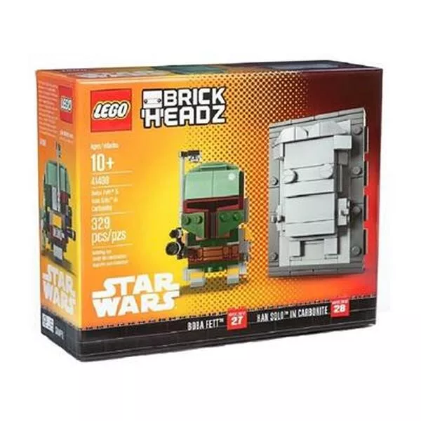 BrickHeadz 41498 Boba Fett and Han Solo in Carbonite