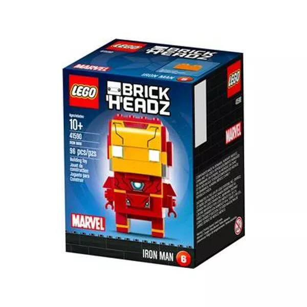 BrickHeadz 41590 Железный человек (Фото 4)